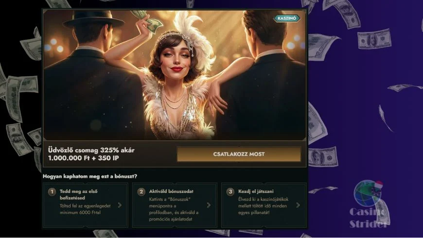 Üdvözlő bónusz Dolly Casino 