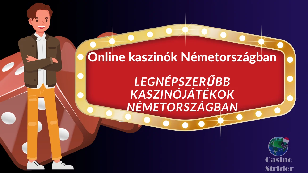 Legnépszerűbb kaszinójátékok Németországban