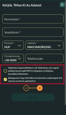 Adatok Kitöltése