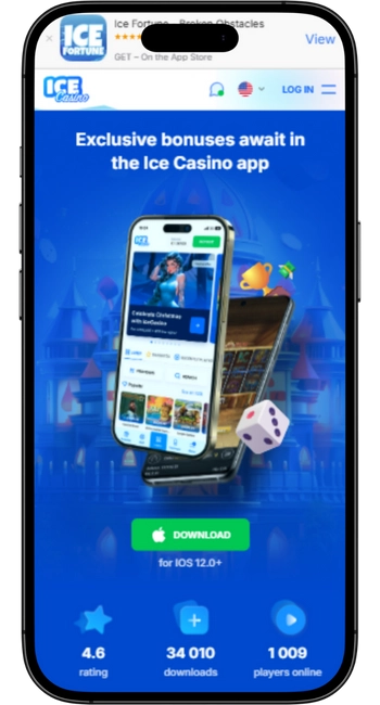 Ice Casino mobile