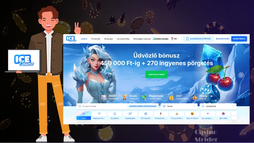 IceCasino – valódi pénz