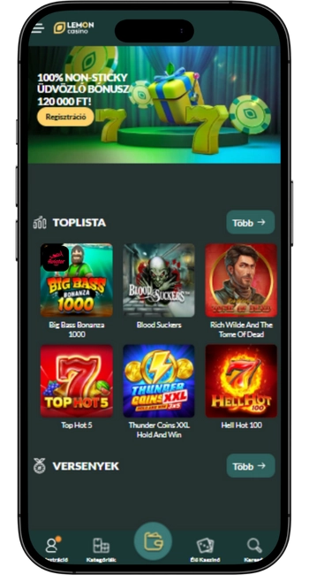 Lemon Casino mobile