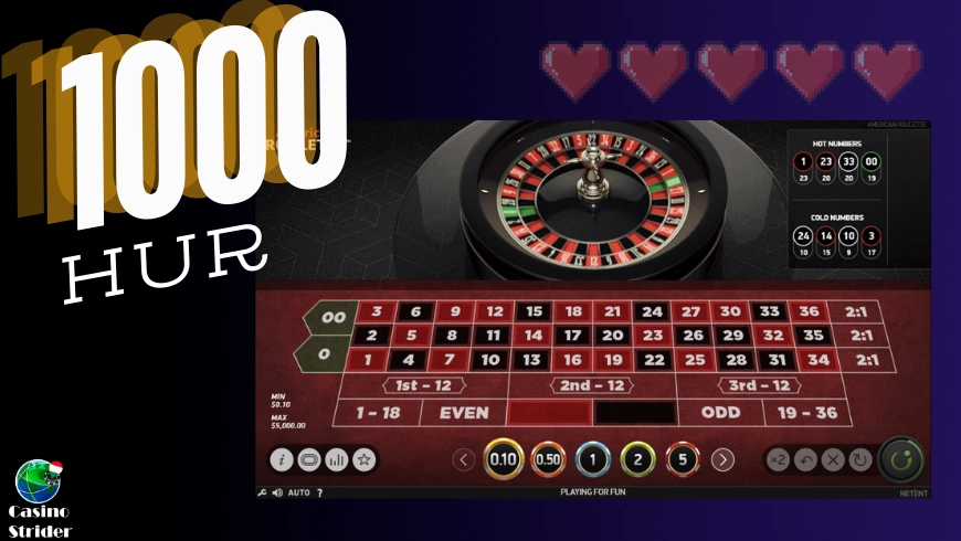 Rulett 1000 hur
