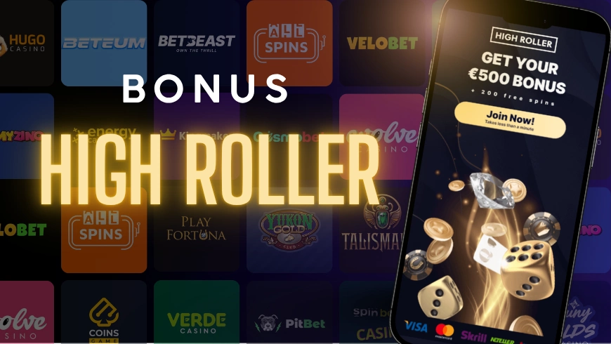 A 5 legjobb high roller bónusz a magyar kaszinókban