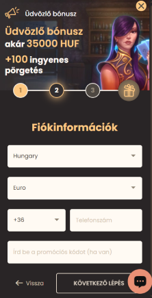 Add meg a mobilszámod