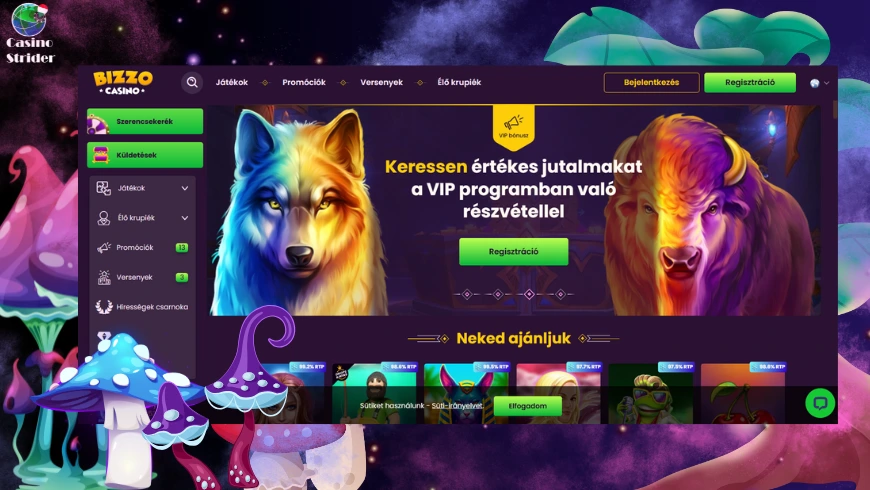 Bizzo Casino vélemények