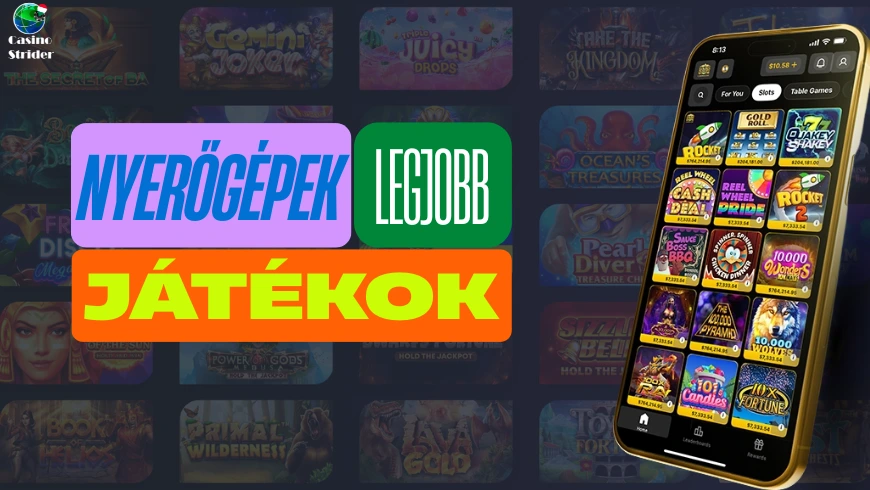 Legjobb Online Kaszinó Nyerőgépek Játékok