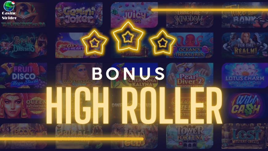 Mi az a high roller bónusz
