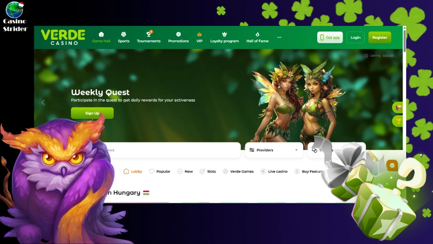 Promóciós kódok Casino Verde 2025