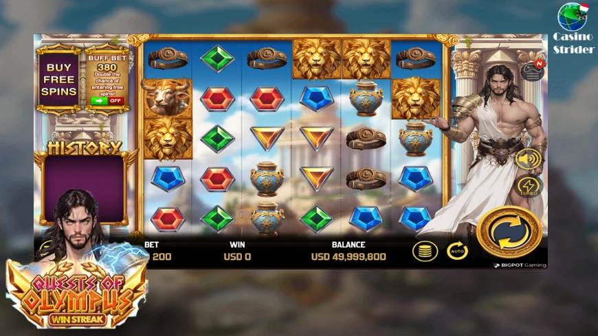 Quests of Olympus BigPot Gaming