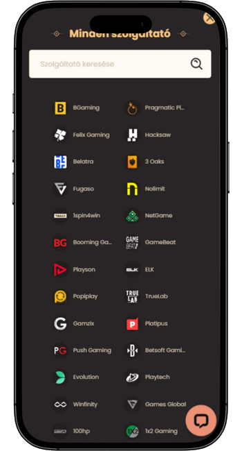 national casino A szoftverszolgáltatói