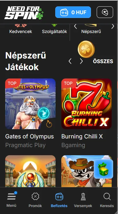 Játék indítása