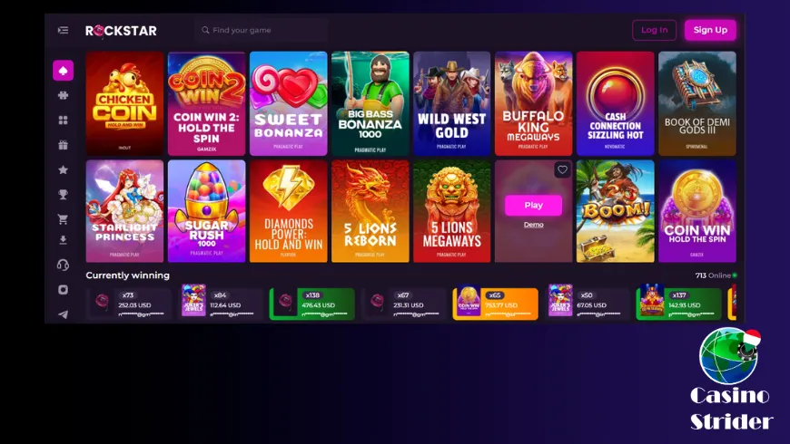 Játékok kínálata Rockstar