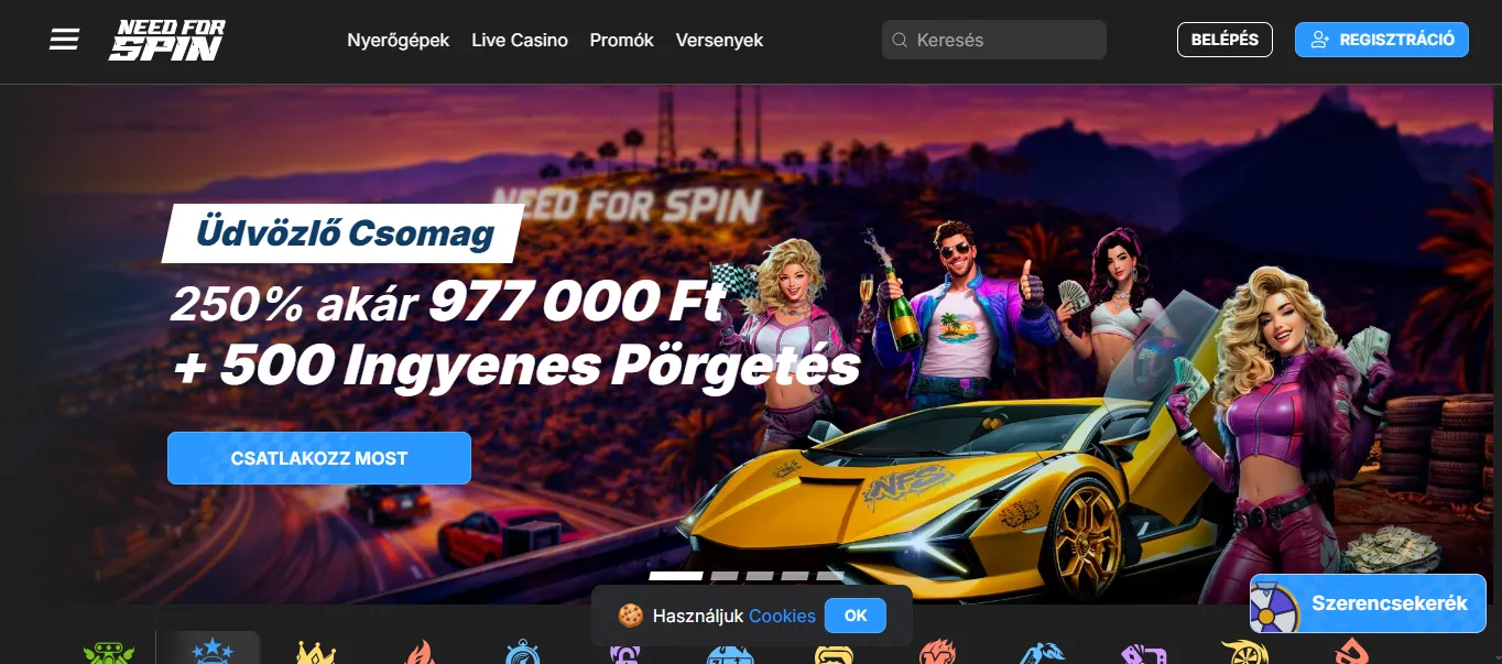 Need for Spin Casino gyors áttekintés