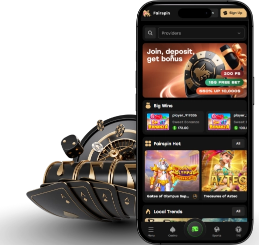 Fair Spin Kaszinó mobil verzió