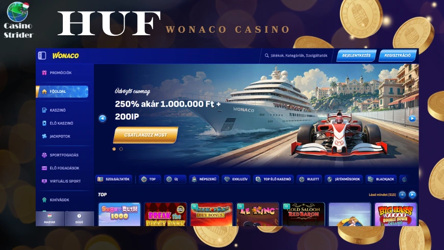 HUF Wonaco Casino
