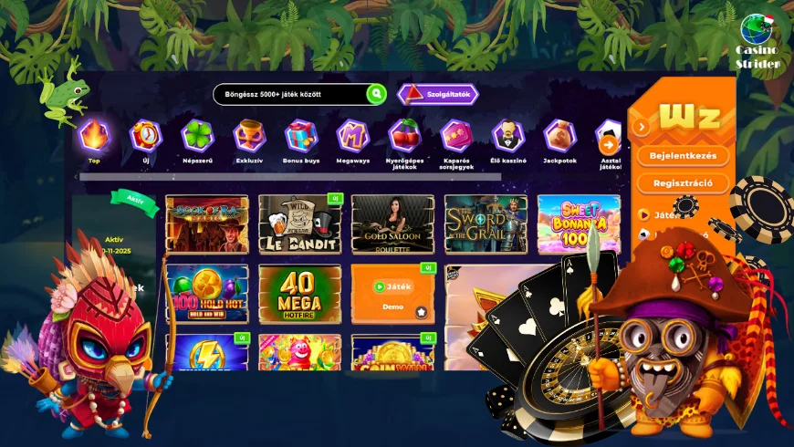 Legnépszerűbb nyerőgépek 2025-ben