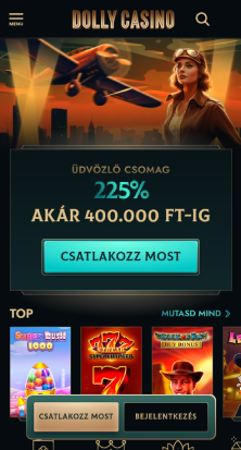 Nyisd meg a kiválasztott internetes kaszinó oldalt