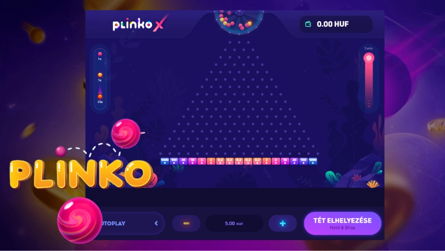 Plinko fogadási lehetőségek és kifizetések