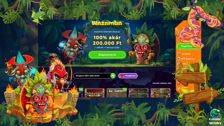 Wazamba Casino Vélemények main
