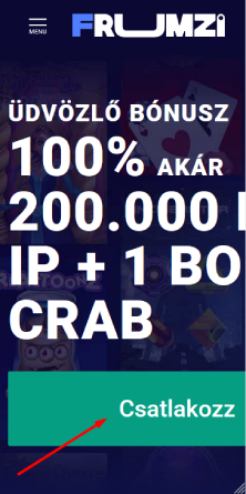 Weboldal megnyitása