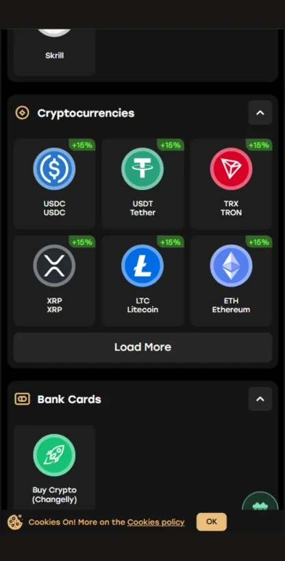 Kriptovaluta választása online kripto kaszinók Magyarország