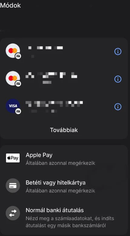 Add meg a befizetési összeget