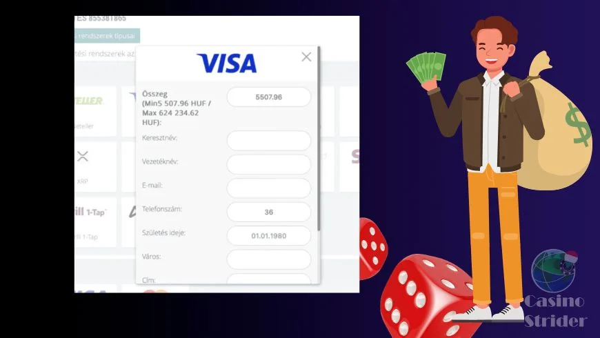 Visa a magyar kaszinókban