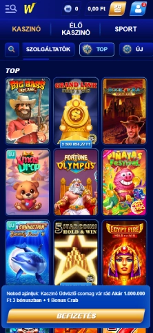 Kezdd el a játékot a bónusz