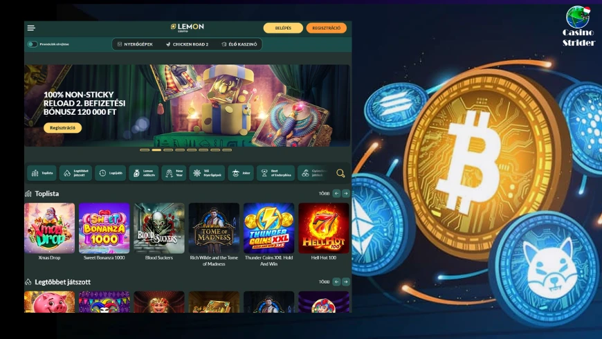 Lemon kriptó kaszinó