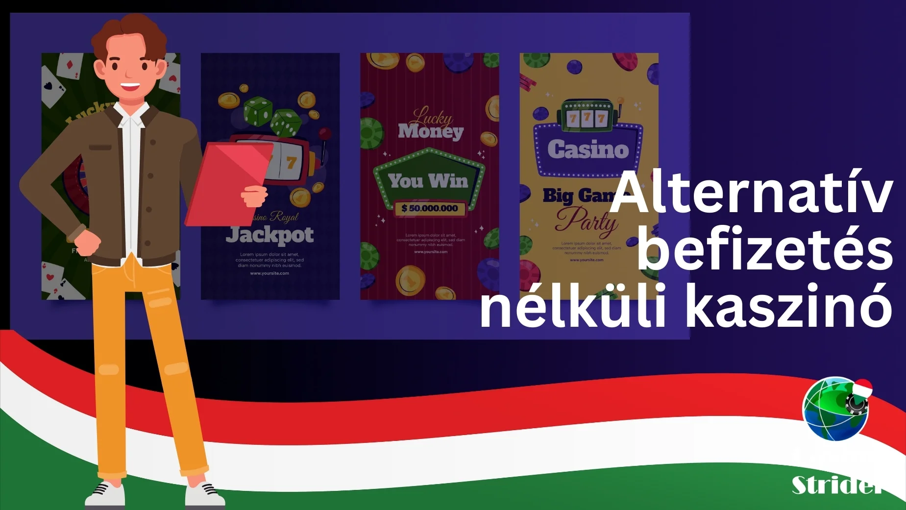 Alternatív befizetés nélküli kaszinó bónuszok magyaroknak