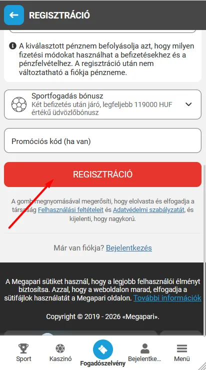 Fiók aktiválása