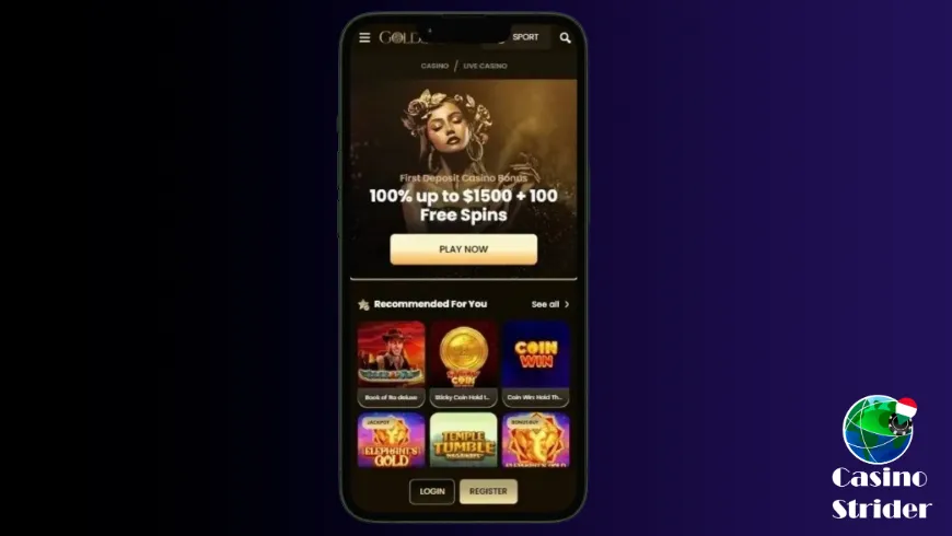 Gold Spin Alkalmazás és Mobil Verzió