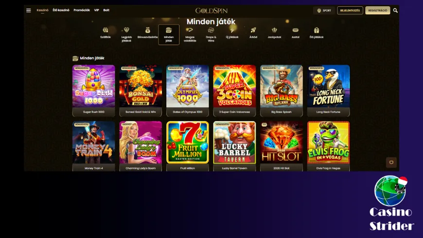 GoldSpin Játékok 
