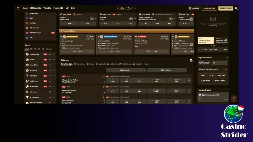 GoldSpin Sportfogadás