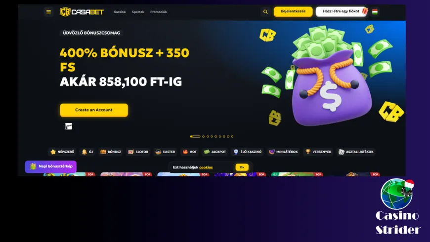 Gyors összegzés ajánljuk a Casabetet?
