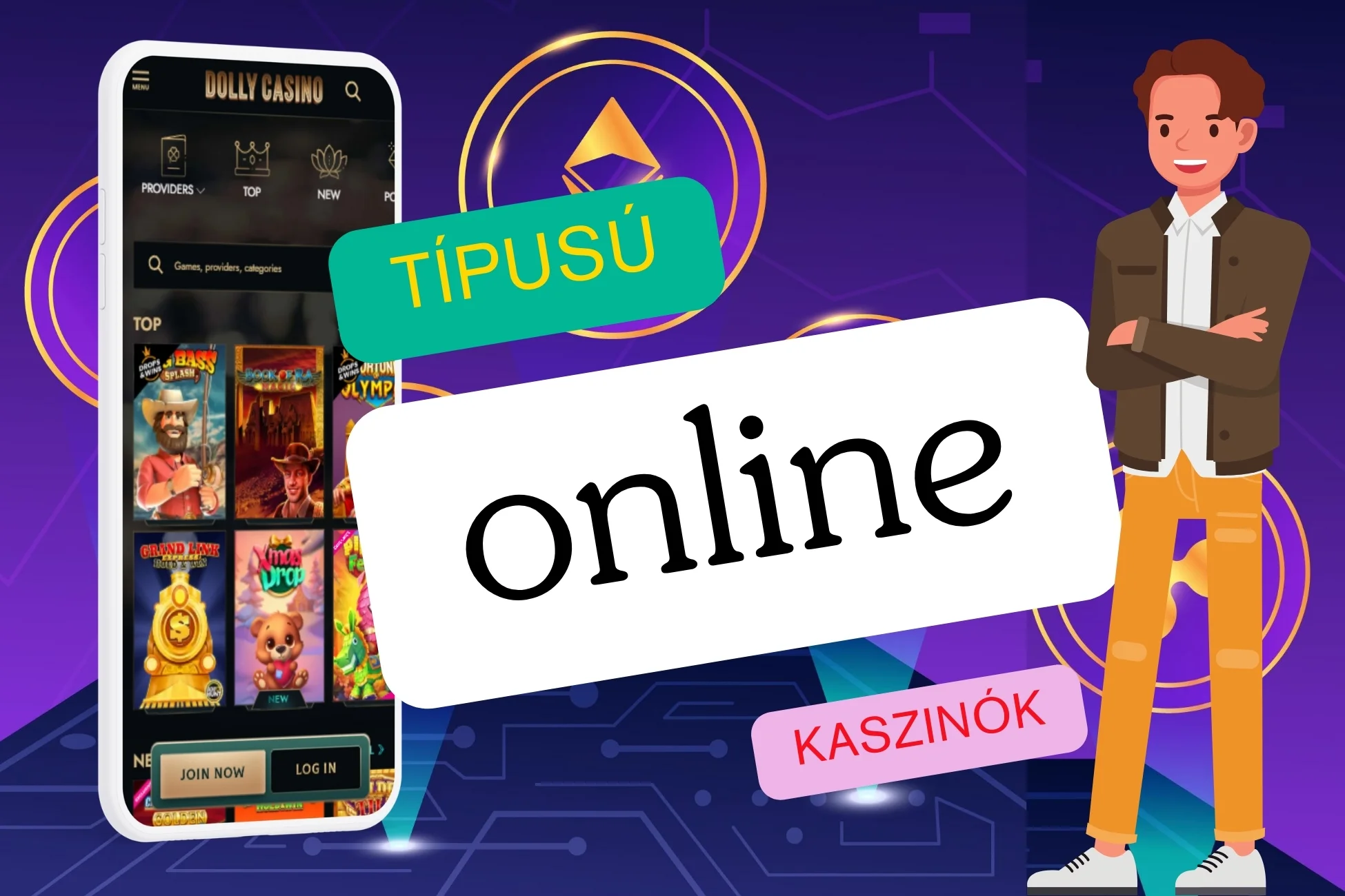 Milyen típusú online kaszinók léteznek