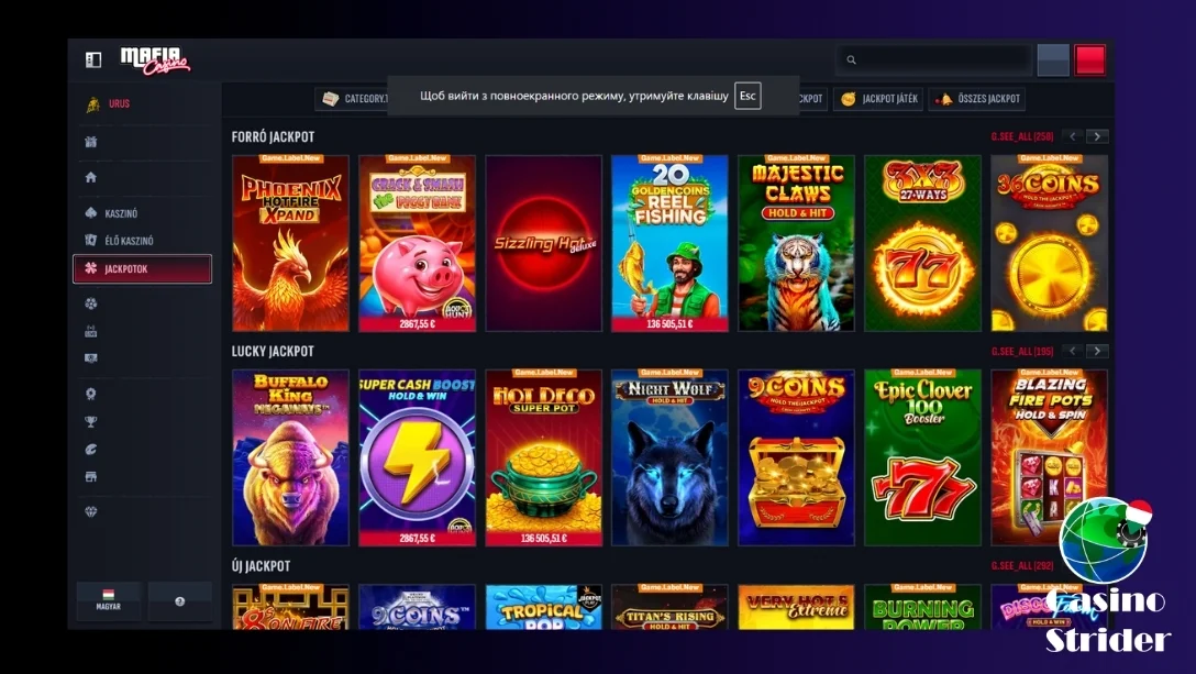 A Legjobb Mafia Online Kaszinó Játékok