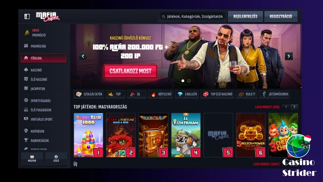 Mafia Casino áttekintése