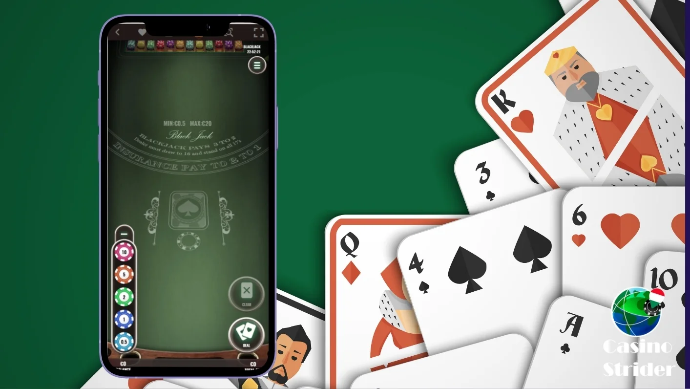Online blackjack mobilon