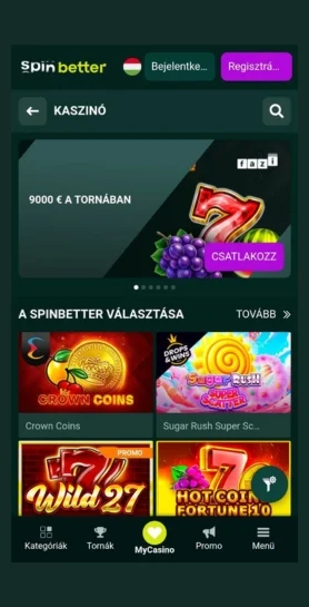 Regisztráció indítása