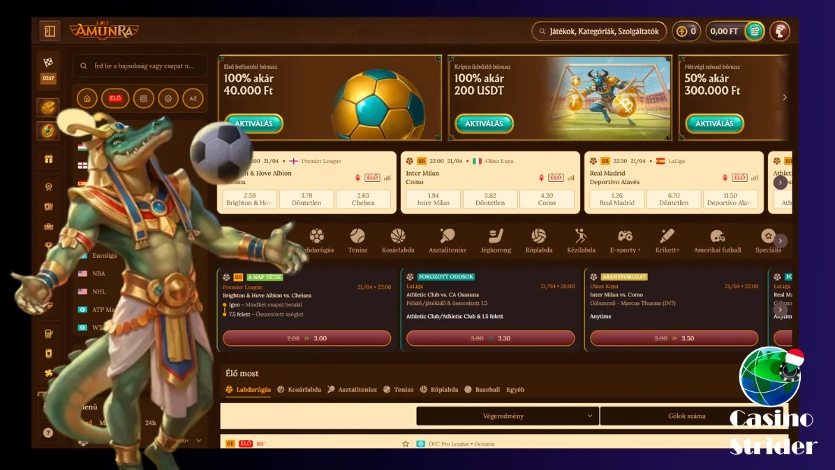 AmunRa Sportfogadás