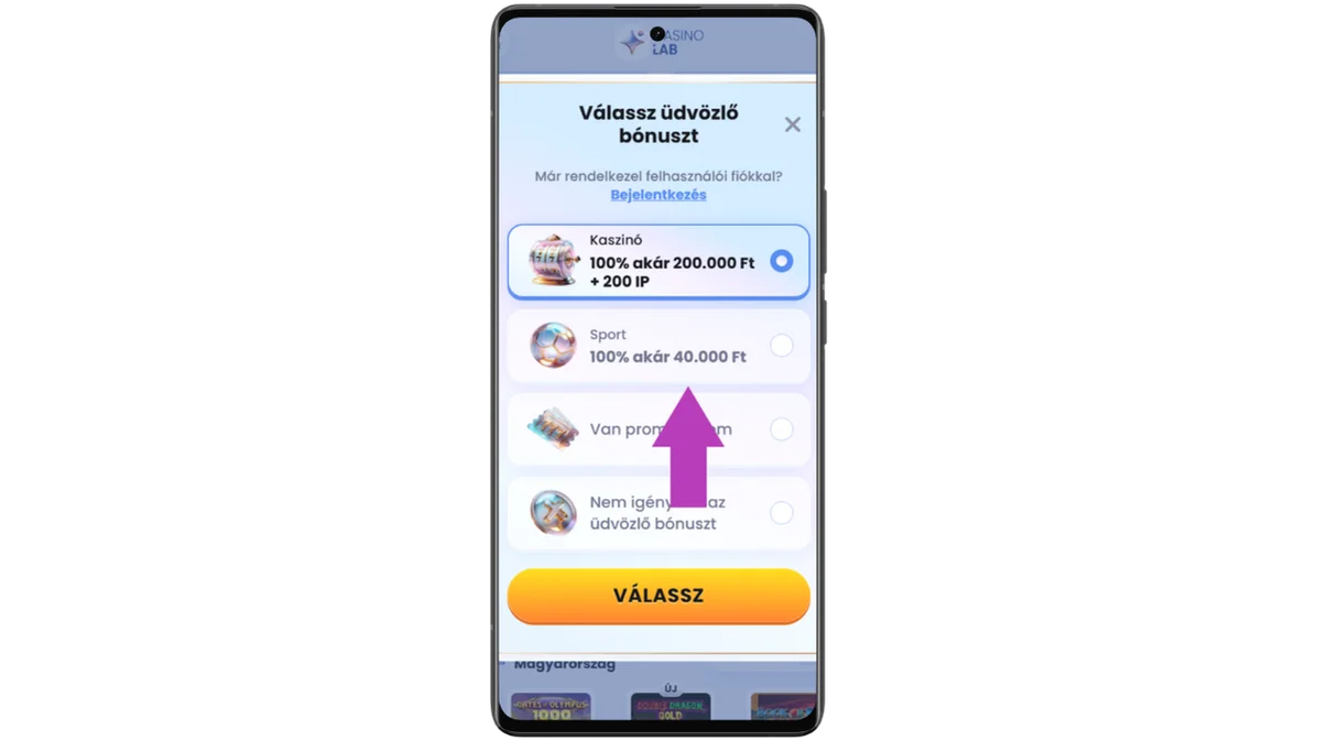 Bónusz kaszinók kiválasztása ecoPayz