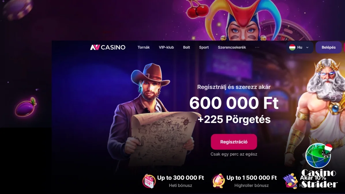 Gyors áttekintés a CasinoStrider csapattól