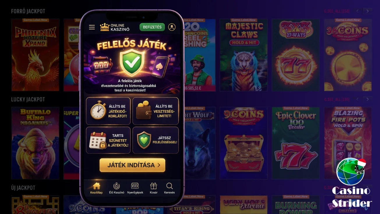 Játékosvédelem és felelősségteljes szerencsejáték