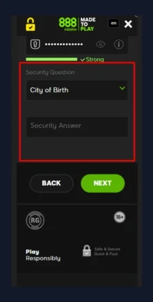 Biztonsági kérdés