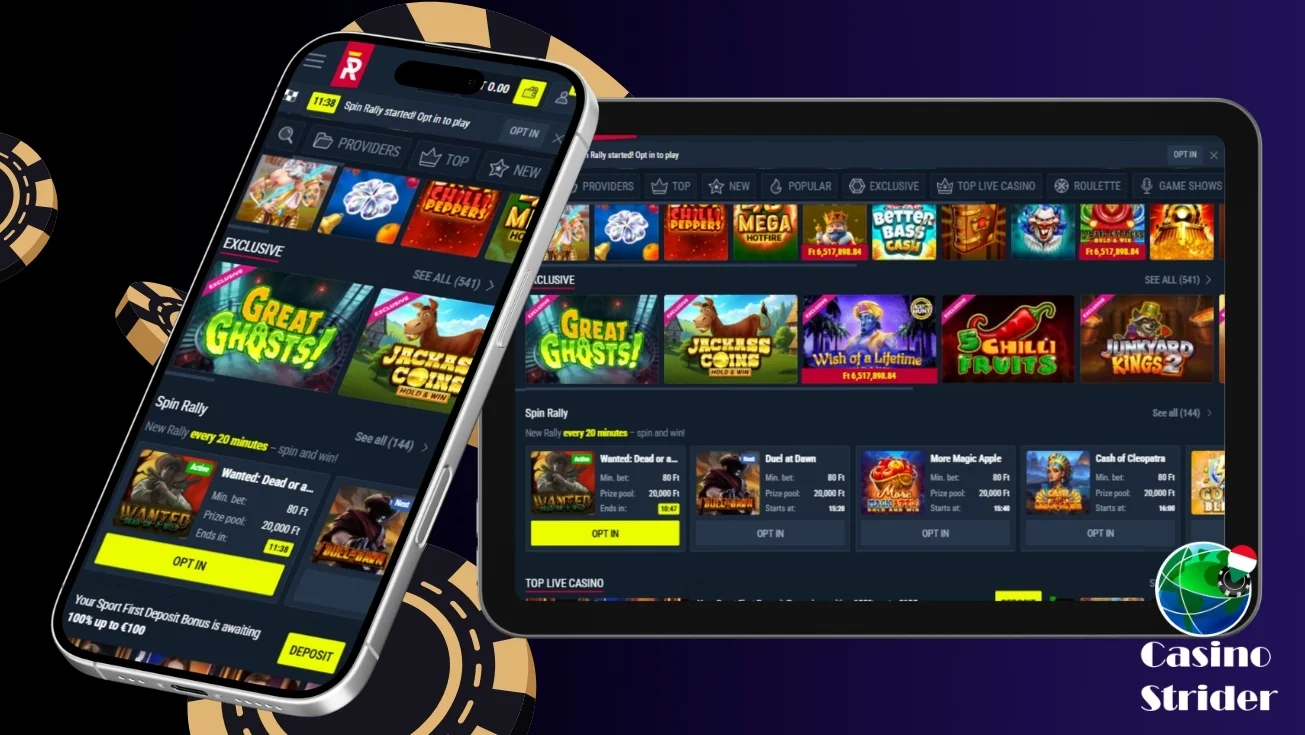 Mobil élmény Rabona 