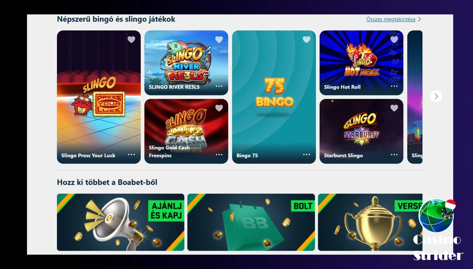 Nyerőgépek (slotok)