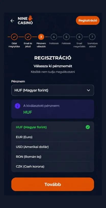 Pénznem választás