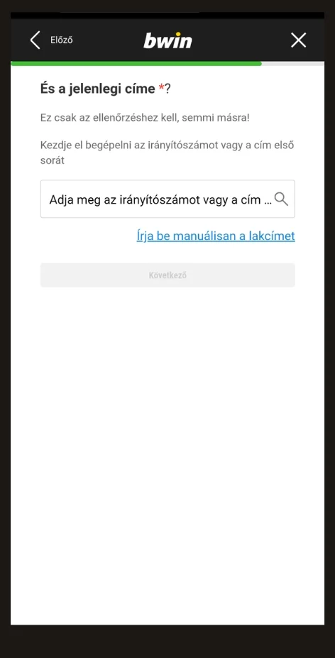 Töltse fel a szükséges azonosító okmányokat a teljes hozzáféréshez